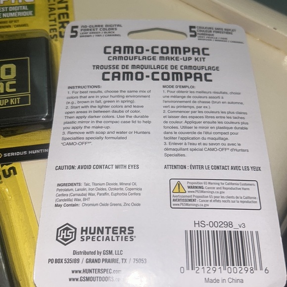 Scent-A-Way Lip Balm & Camo Compac - Picture 4 of 8